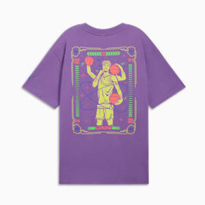 Puma Thermo R BND Korte Mouwen T-Shirt, Purple Glimmer, extralarge